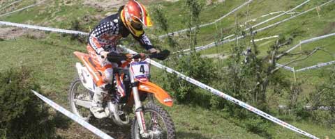 michael-encalada Imagen-Ecuador: Michael Encalada empezo el campeonato de Enduro Sprint con una victoria