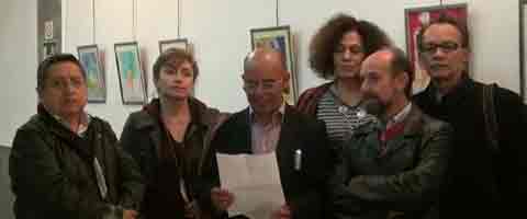 exposicion-schneekloth Imagen-Video Madrid: Barbara Schneekloth, Workshop Papers - One. Sala de Exposiciones Mostoles